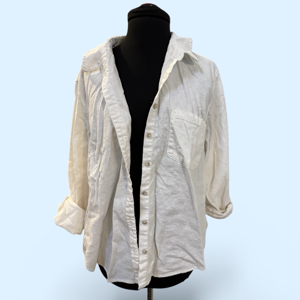 Universal Thread White Relaxed-Fit Shirt
